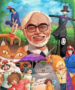 Miyazaki Ghibli Classics Paint By Numbers