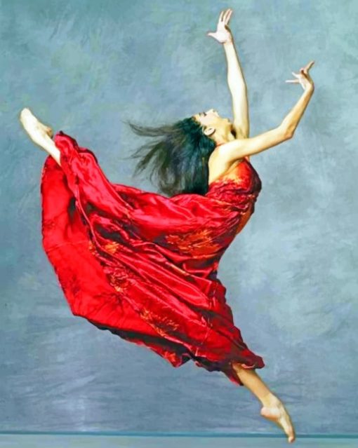 Modern-Dancer-lady-paint-by-numbers