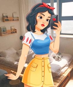 Fairytale Snow White Paint By Numbers
