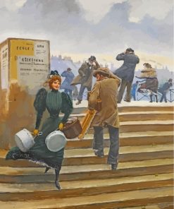 Jean Beraud Classy Lady Paint By Numbers