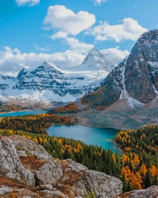 Mount-Assiniboine-Provincial-Park-paint-by-number