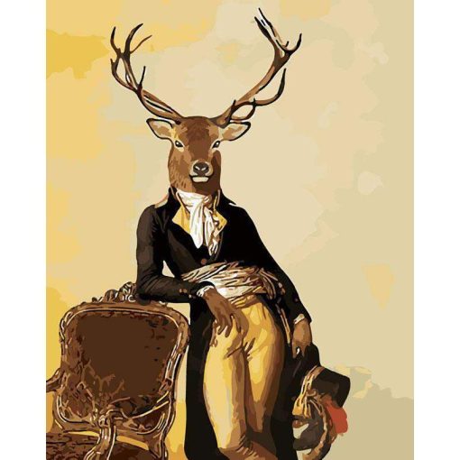 Mr-Deer-paint-by-numbers