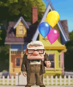 Mr. Fredrickson Up Adventure Paint By Numbers