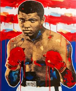 Muhammad Ali Boxing Legend Paint By Numbers