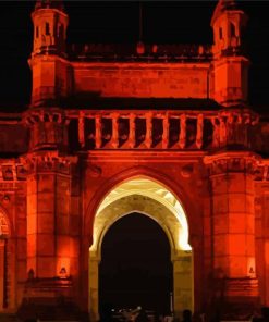 Gateway Of India Mumbai Masterpiece Paint By Numbers