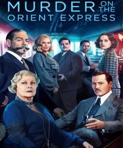 Murder On The Orient Express Poster Paint By Numbers
