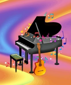 Musical Instruments Paint By Numbers