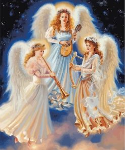 Angel Musicians Paint By Numbers