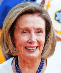 Nancy Pelosi Women in Politics Paint By Numbers