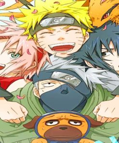 Naruto Japan Anime Paint By Numbers