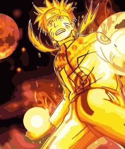 Naruto Kurama Anime Paint By Numbers