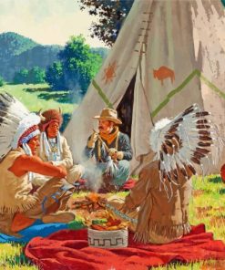 Native American Painting Kit Paint By Numbers