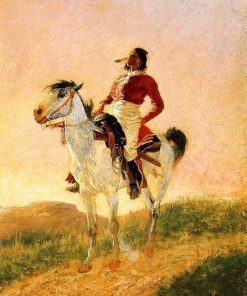 Native American Horse Scene Paint By Numbers