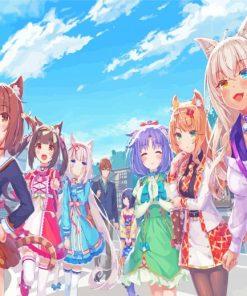 Nekopara Anime Series Paint By Numbers