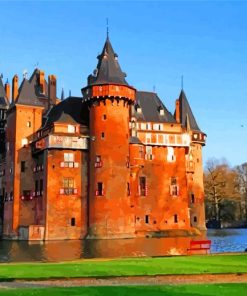 De Haar Castle Netherlands Paint By Numbers