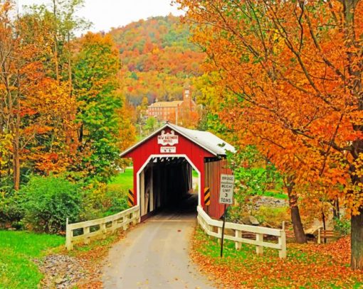 New-Baltimore-covered-bridge-paint-by-number