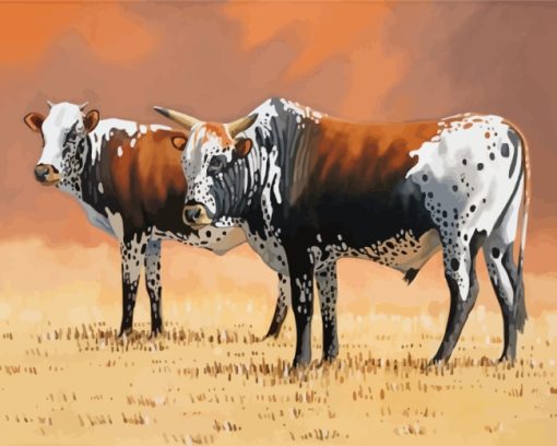 Nguni-Cows-paint-by-numbers