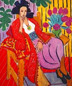 Henri Matisse's Odalisque Paint By Numbers