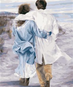 Romantic Old Couple Love Paint By Numbers