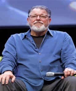 Jonathan Frakes Actor Paint By Numbers