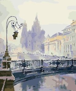 Historic Bridge in Vietnam Paint By Numbers