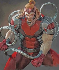 Omega Red Marvel Character Paint By Numbers