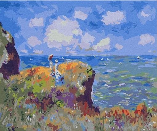 On-The-Bluff-At-Pourville-Claude-Monet-paint-by-numbers