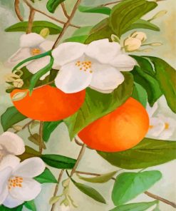Orange Blossom Tree Painting Kit