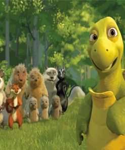 Over The Hedge Characters Paint By Numbers