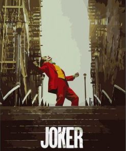 Joker Movie Supervillains Paint By Numbers