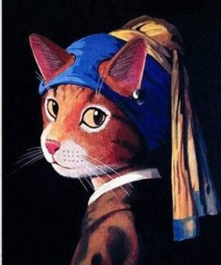 Japanese Cat Themed Paint By Numbers