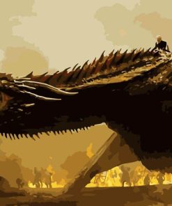 Fantasy Dragon Art Paint By Numbers
