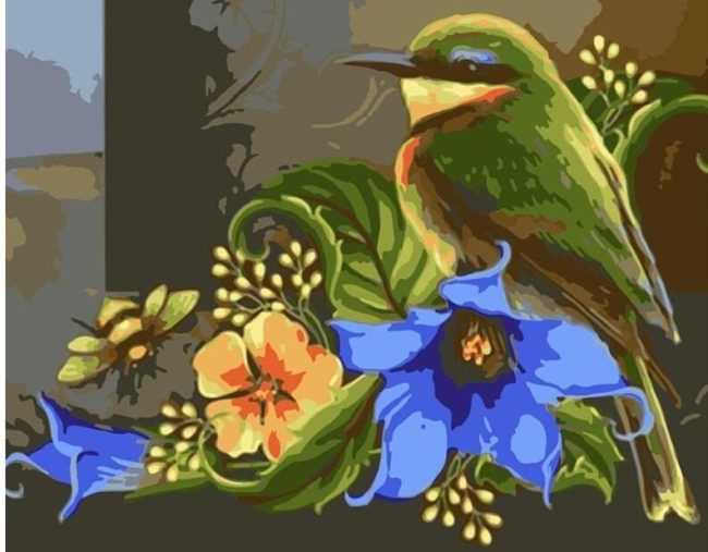 Gorgeous Birds Animal Paint By Numbers