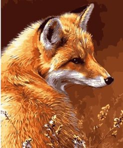 Wild Fox Animal Painting Kit Paint By Numbers