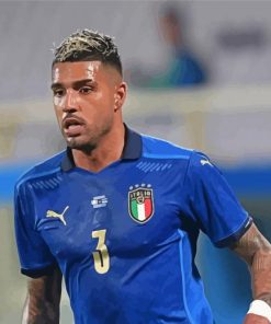 Emerson Palmieri Football Paint By Numbers