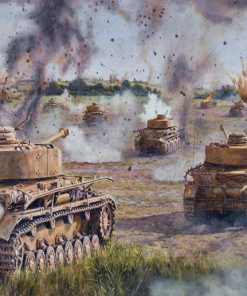 Panzer Engine Detail Paint By Numbers