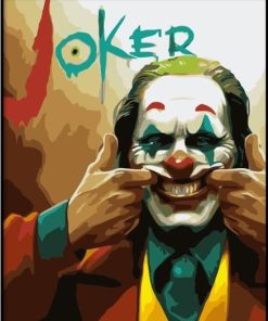 The Joker Movies Comic Paint By Numbers