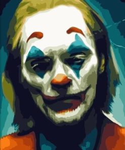 Joaquin Phoenix Joker Movie Paint By Numbers