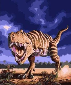 Dinosaurs T Rex Paint By Numbers