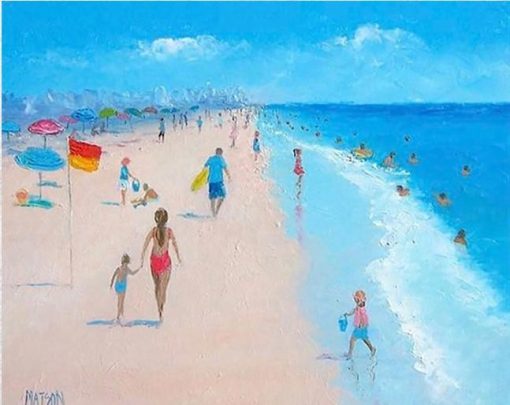 Peinture-la-main-par-photo-num-rique-plage-paysage-marin-peinture-plage-mer-d-coration-peinture-1