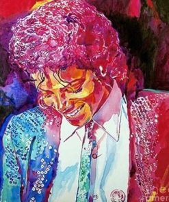 Young Michael Jackson Pop Art Paint By Numbers