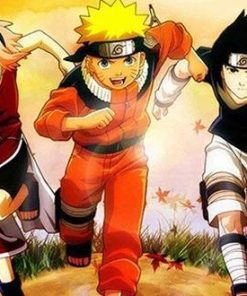 Naruto Team 7 Anime Paint By Numbers