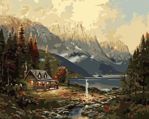 Peinture-par-num-ros-art-peinture-par-num-ro-d-cor-la-maison-paysage-europ-en