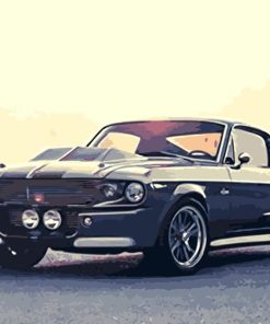 Ford Mustang Engines Paint By Numbers