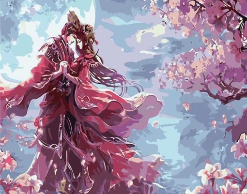Peinture-par-num-ros-bricolage-livraison-directe-40x50-60x75cm-style-chinois-amour-embrasser-Figure-toile-de-1