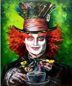 Mad Hatter Character Paint By Numbers