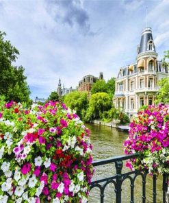 Amsterdam City Bridges Paint By Numbers