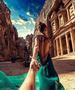 Petra Adventure Women Paint By Numbers