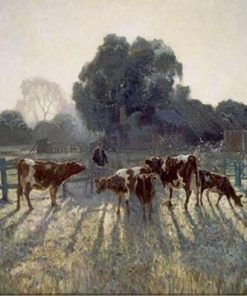 Cow Bliss on the Farm Paint By Numbers