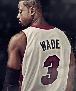 Dwyane Wade Basketball Legend Paint By Numbers